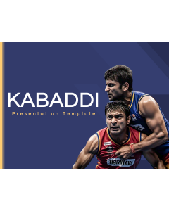 Kabaddi Theme PPT Thumbnail