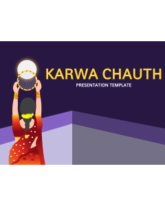 Karwa Chauth PPT Slide 1