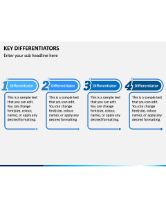 Key Differentiators PPT Slide 1