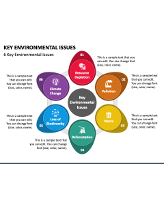 Key Environmental Issues PPT Slide 1