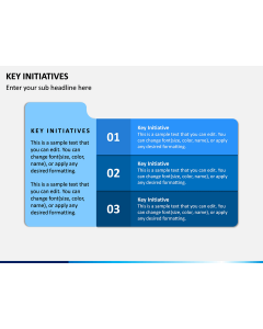 Key Initiatives PPT Slide 1