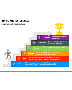 Key Points for Success PPT Slide 1