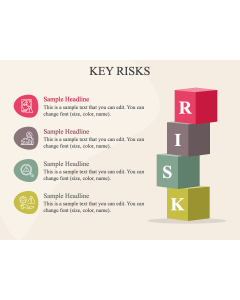 Key Risks PPT Slide 1