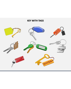 Key with Tags PPT Slide 1