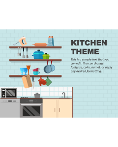 Kitchen Theme PPT Slide 1
