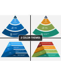 KPI Pyramid PPT Cover Slide