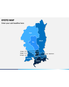 Kyoto Map PPT Slide 1