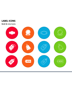 Label Icons PPT Slide 1