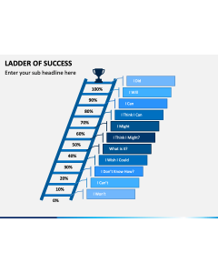 Ladder of Success PPT Slide 1