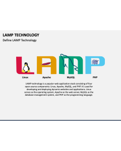 LAMP Technology PPT Slide 1