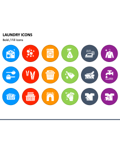 Laundry Icons PPT Slide 1