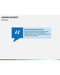 Layered Security PPT slide 1