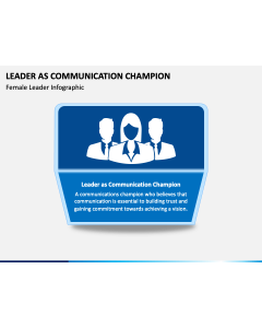 Leader As Communication Champion PPT Slide 1
