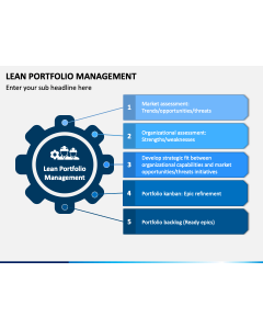 Lean Portfolio Management PPT Slide 1