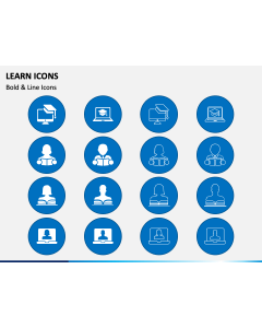 Learn Icons PPT Slide 1