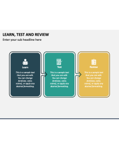 Learn, Test and Review PPT Slide 1
