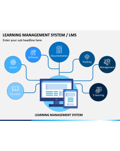 Learning Management System PPT Slide 1