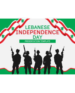 Lebanese Independence Day PPT Slide 1