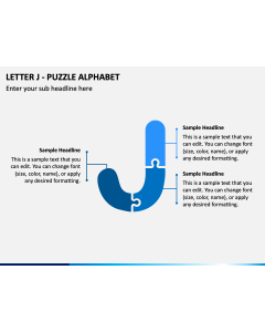 Letter J - Puzzle Alphabet PPT Slide 1