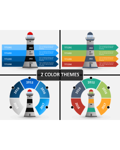 Light house PPT cover slide