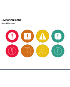 Limitation Icons PPT Slide 1