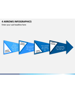 4 Arrows Infographics PPT Slide 1
