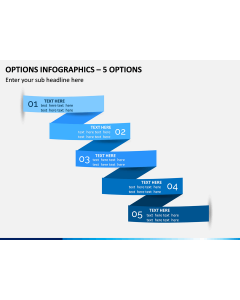 Options Infographics – 5 Options PPT Slide 1