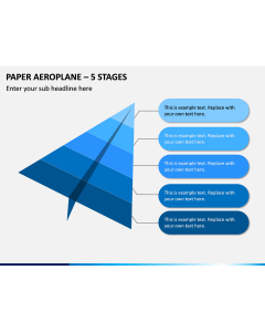 Paper Aeroplane – 5 Stages PPT Slide 1