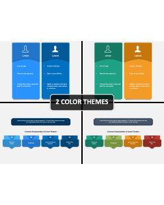 Linear Thinking PPT Cover Slide