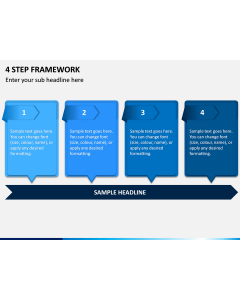 4 Step Framework PPT Slide 1