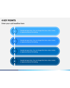 4 Key Points PPT Slide 1