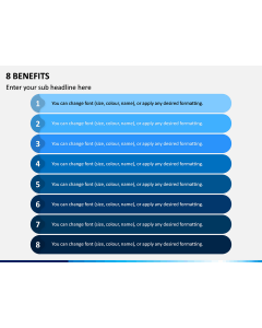 8 Benefits PPT Slide 1