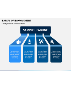 4 Areas of Improvement PPT Slide 1