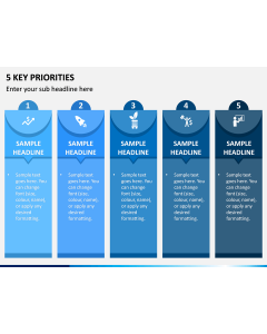 5 Key Priorities PPT Slide 1