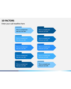 10 Factors PPT Slide 1