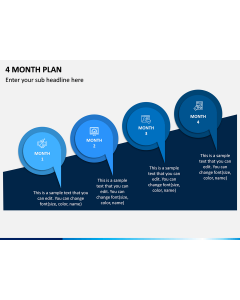 4 Month Plan PPT Slide 1