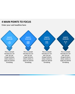 4 Main Points To Focus PPT Slide 1