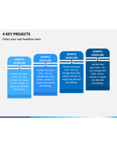 4 Key Projects PPT Slide 1