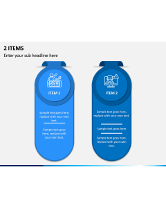2 Items PPT Slide 1