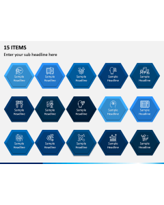 15 Items PPT Slide 1