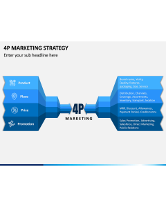 4P Marketing Strategy PPT Slide 1