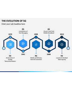The Evolution of 5G PPT Slide 1