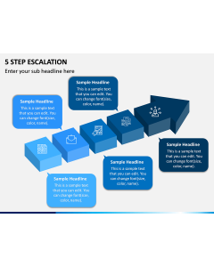 5 Step Escalation PPT Slide 1