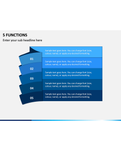 5 Functions PPT Slide 1