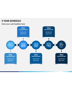 5 Year Schedule PPT Slide 1