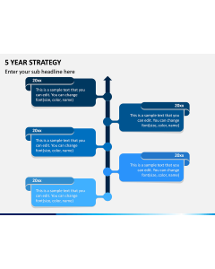 5 Year Strategy PPT Slide 1