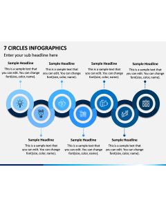 7 Circles Infographics PPT Slide 1