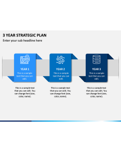 3 Year Strategic Plan PPT Slide 1