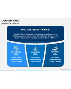 Liquidity Ratio PPT Slide 1