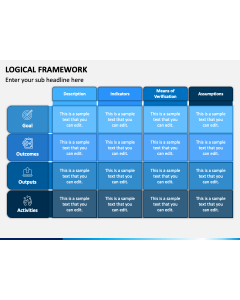 Logical Framework PPT Slide 1